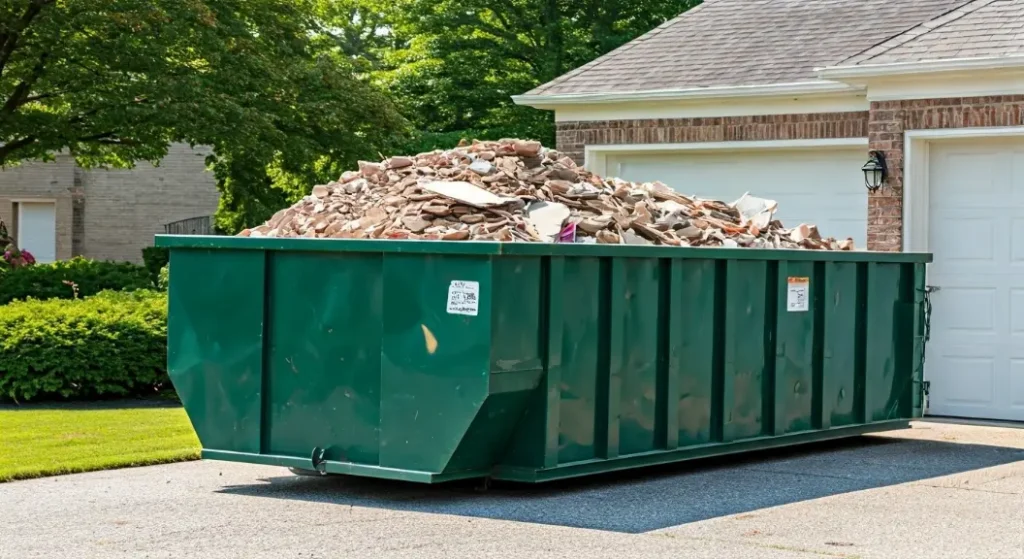 Dumpster rental services